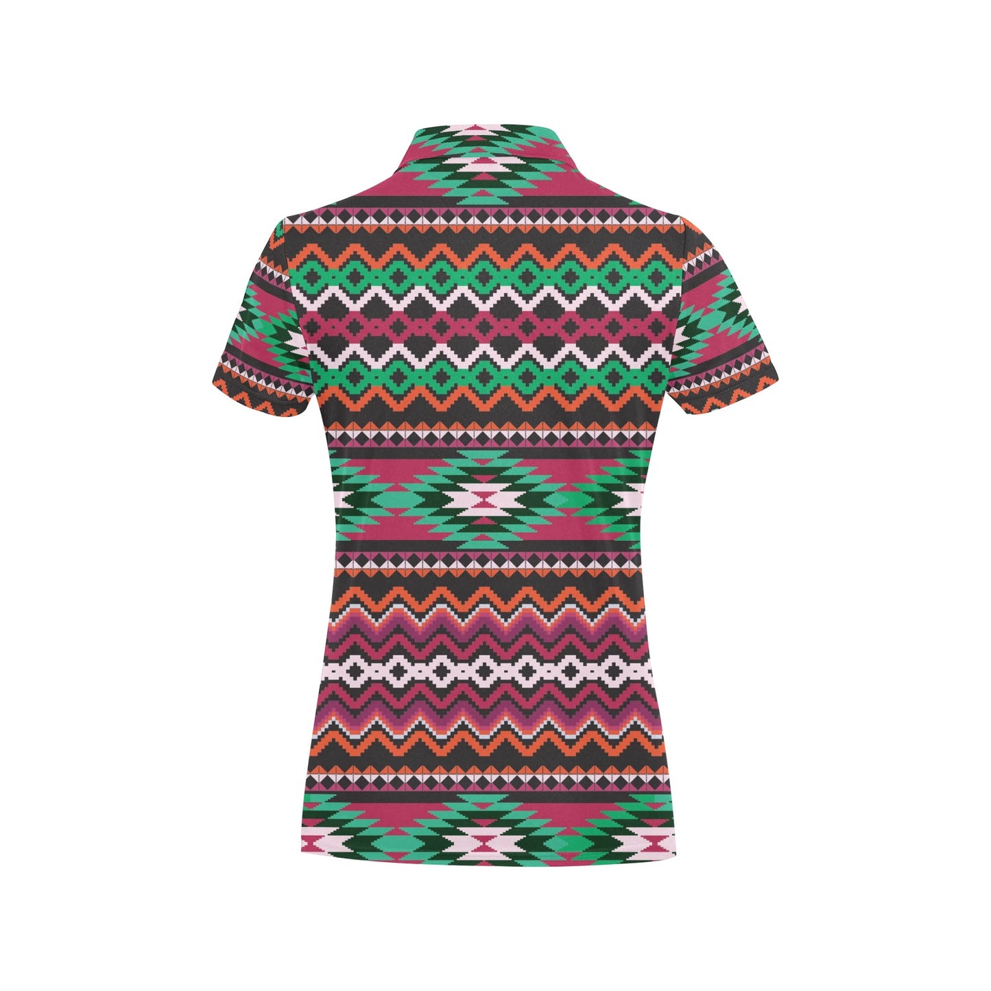 Mexican Pattern Print Design 01 Women's Polo Shirt