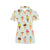 Ice Cream Pattern Print Design 03 Women's Polo Shirt