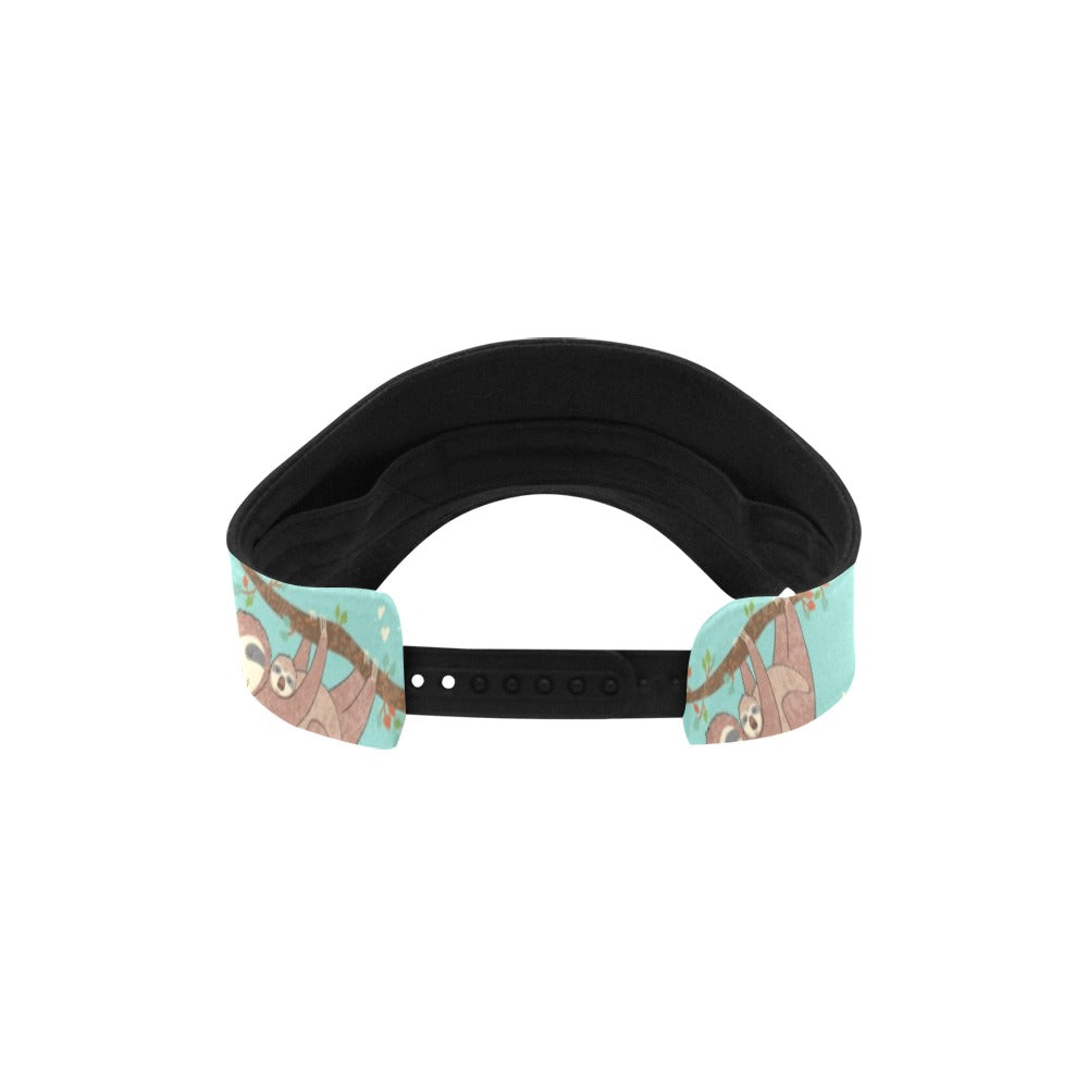 Sloth Print Design LKS302 Unisex Sun Visor