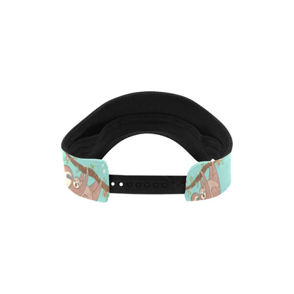 Sloth Print Design LKS302 Unisex Sun Visor