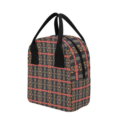 Southwest Pattern Print Design LKS303 Insulated Lunch Bag
