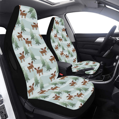 Moose Print Design LKS402 Car Seat Covers
