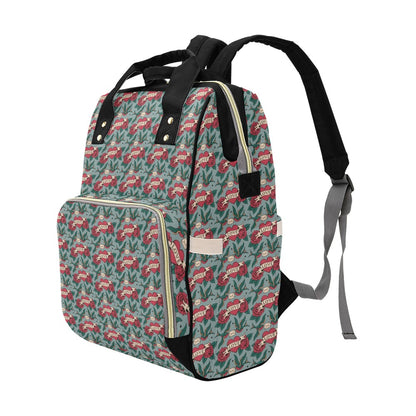 Tattoo Heart Print Design LKS301 Diaper Bag Backpack