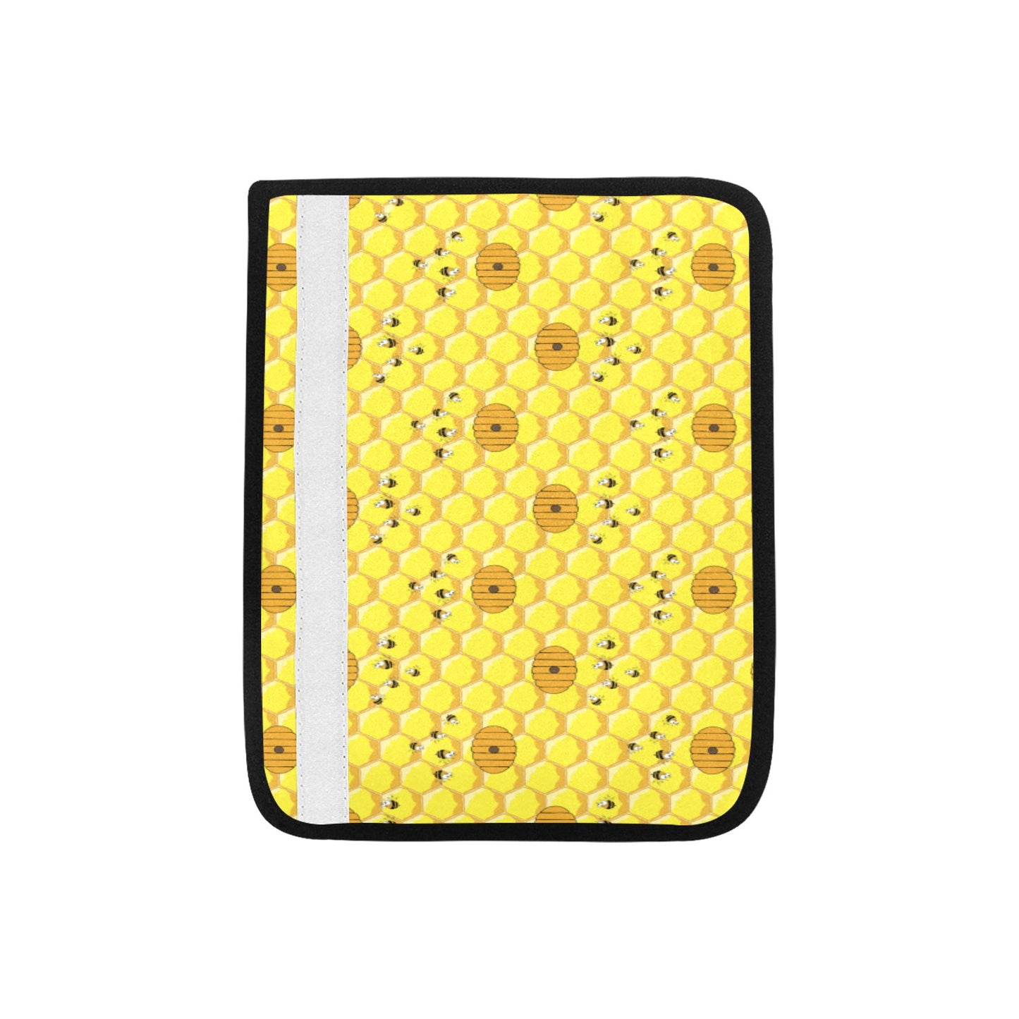 Honey Bee Print Design LKS303 Car Seat Belt Cover