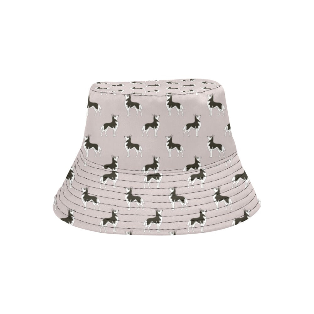 Siberian Huskies Print Design LKS301 Unisex Bucket Hat