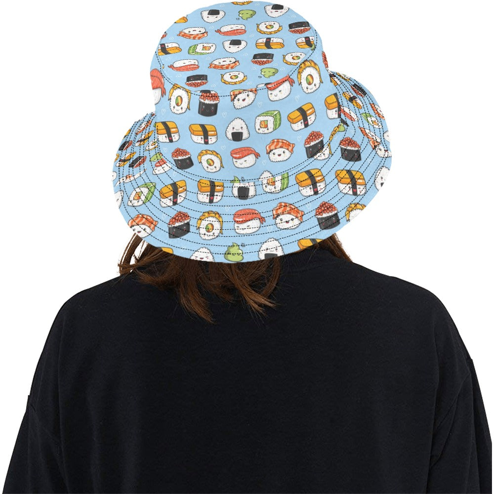 Sushi Print Design LKS303 Unisex Bucket Hat