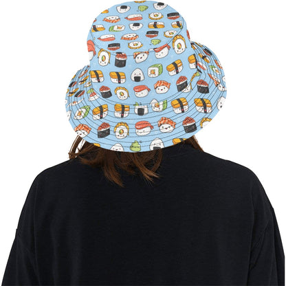 Sushi Print Design LKS303 Unisex Bucket Hat