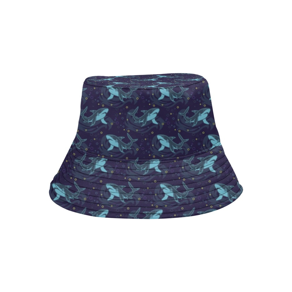 Shark Print Design LKS306 Unisex Bucket Hat