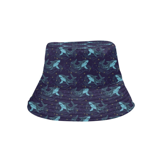 Shark Print Design LKS306 Unisex Bucket Hat