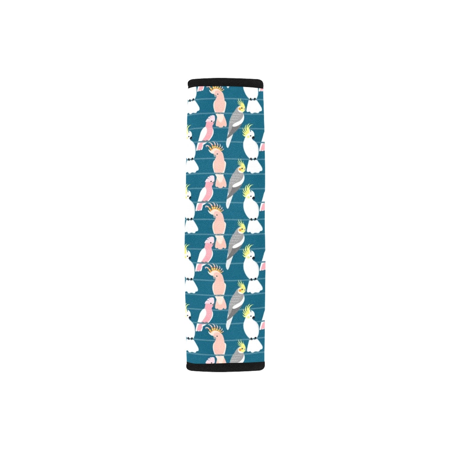 Cockatoo Print Design LKS401 Car Seat Belt Cover