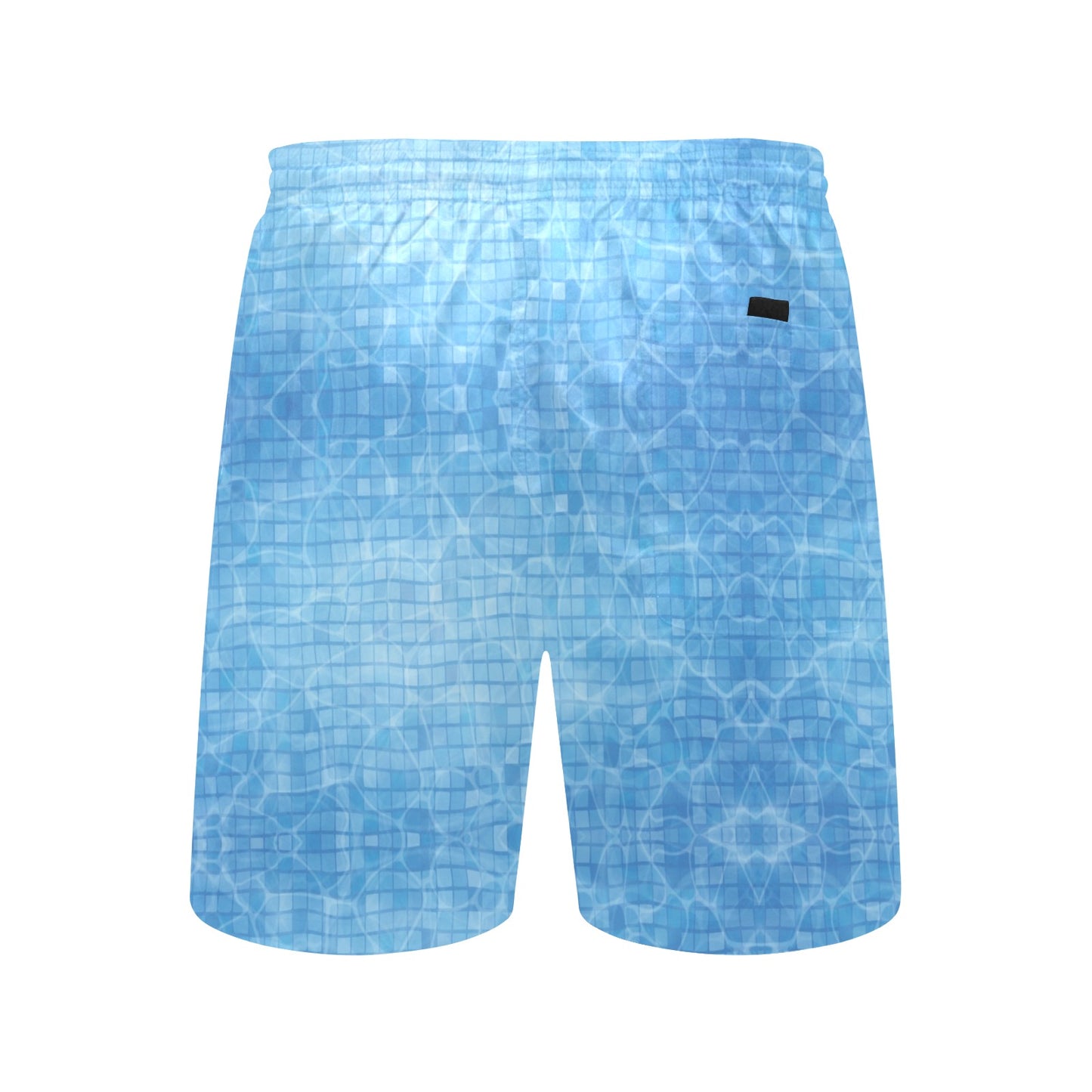 Swimming Pool Print Design LKS302 Men's Swim Trunks Beach Shorts