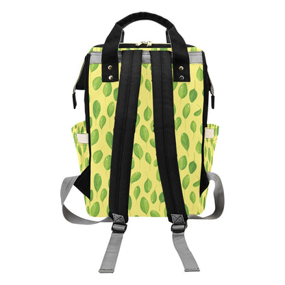 Spinach Print Design LKS302 Diaper Bag Backpack