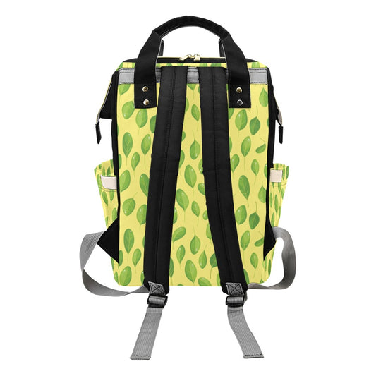 Spinach Print Design LKS302 Diaper Bag Backpack