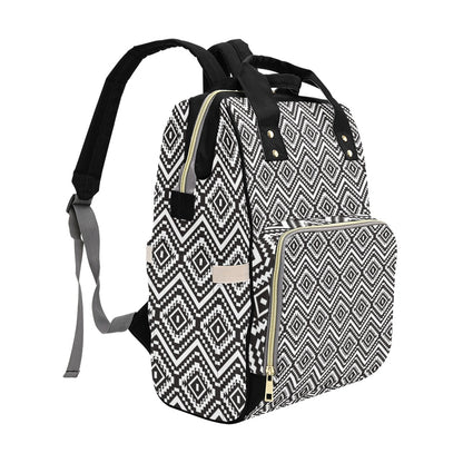 Tribal Pattern Print Design LKS303 Diaper Bag Backpack