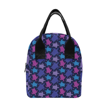 Sea Turtle Print Design LKS309 Insulated Lunch Bag