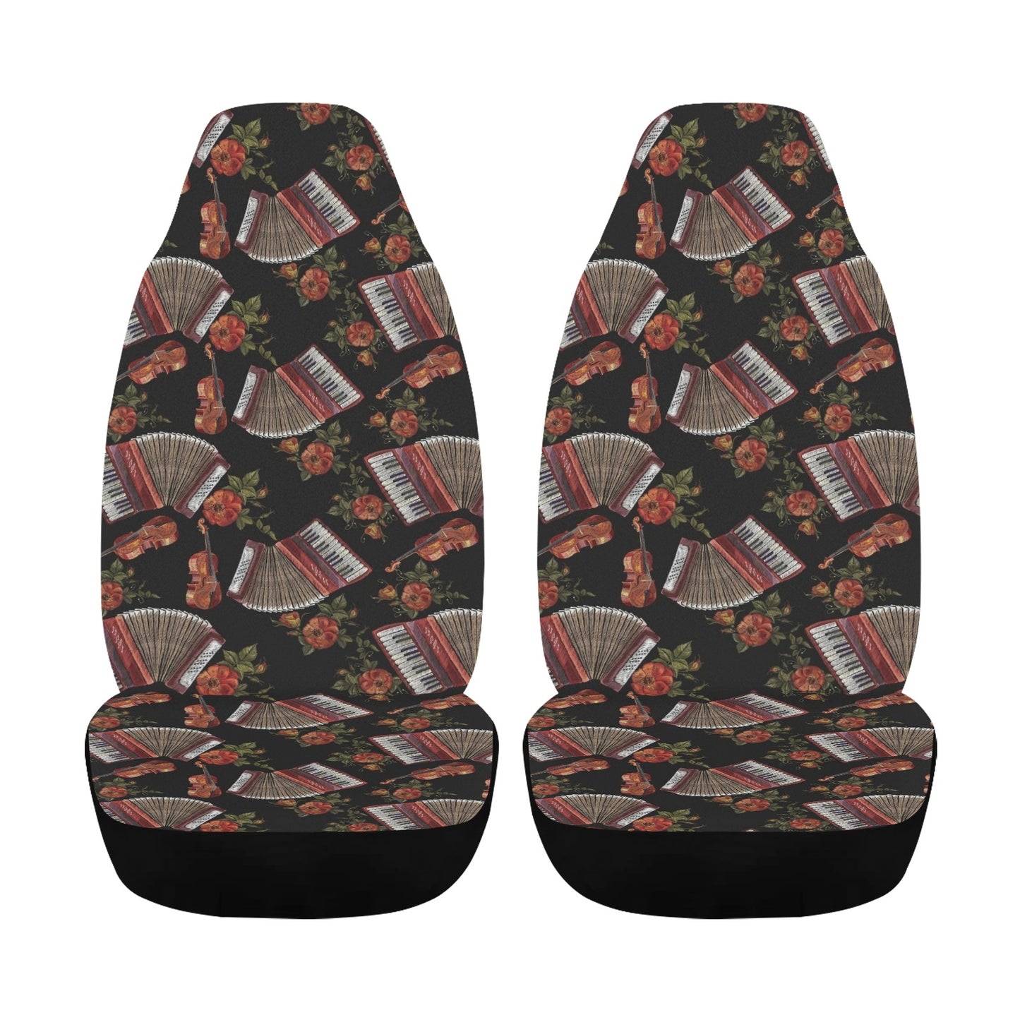 Accordion Print Design LKS403 Car Seat Covers