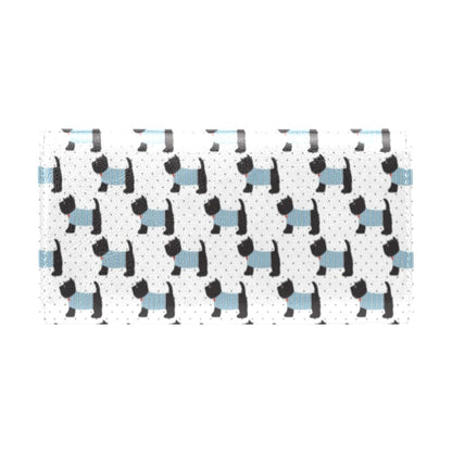 Scottish Terriers Print Design LKS3012 Women's Trifold Wallet