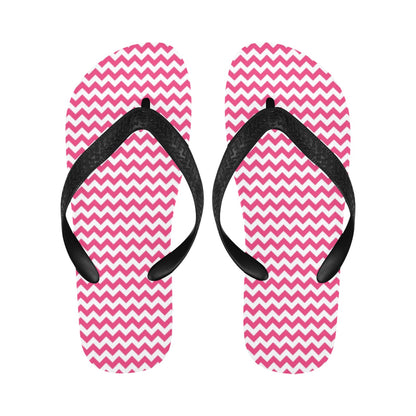 Chevron Print Design LKS402 Flip Flops