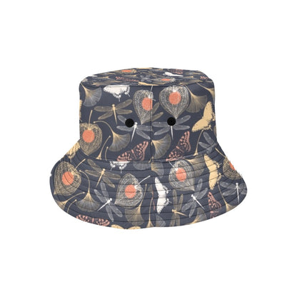 Dragonfly Print Design LKS404 Unisex Bucket Hat