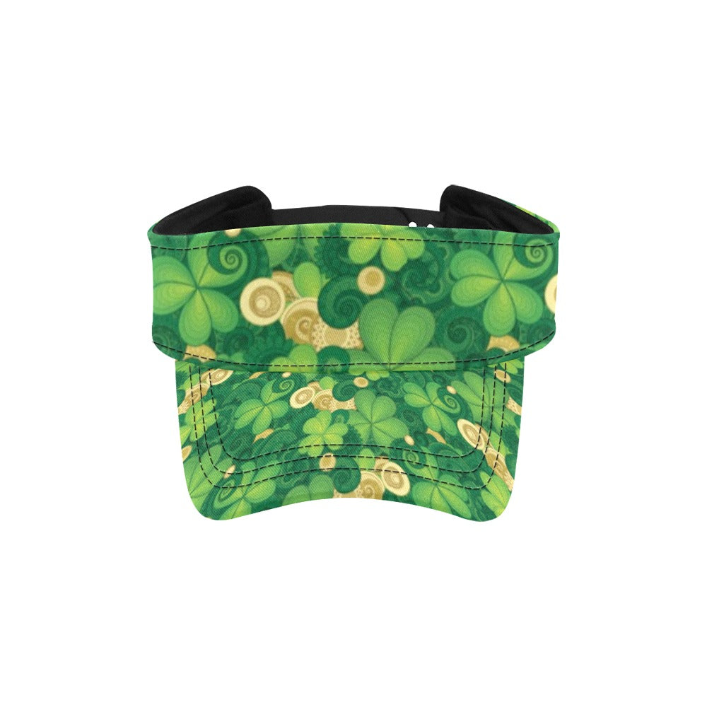 Shamrock Print Design LKS301 Unisex Sun Visor