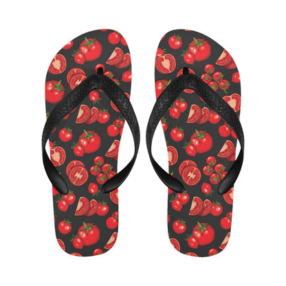 Tomato Print Design LKS303 Flip Flops