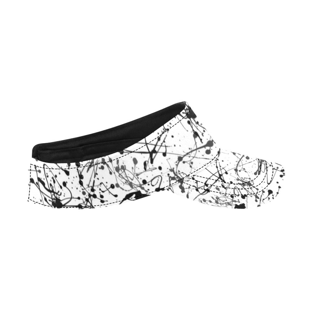 Splatter Print Design LKS305 Unisex Sun Visor