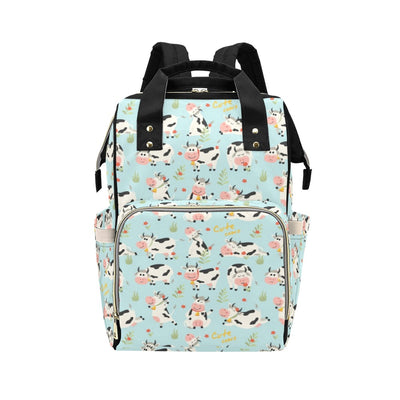 Cattle Print Design LKS403 Diaper Bag Backpack