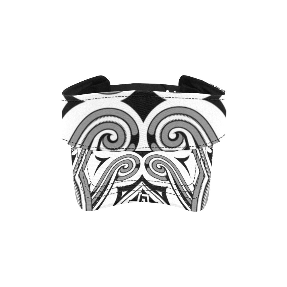Samoan Pattern Print Design LKS302 Unisex Sun Visor