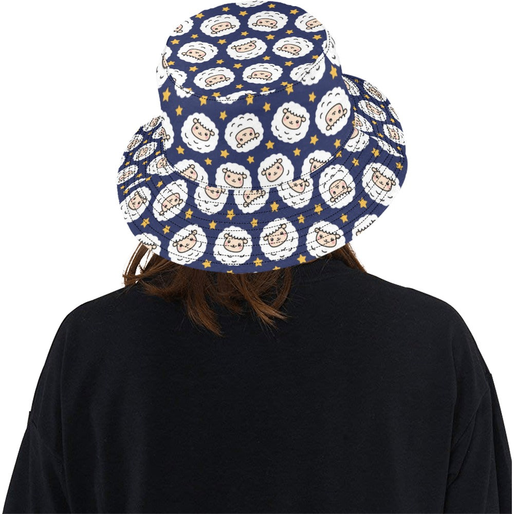 Sheep Print Design LKS402 Unisex Bucket Hat