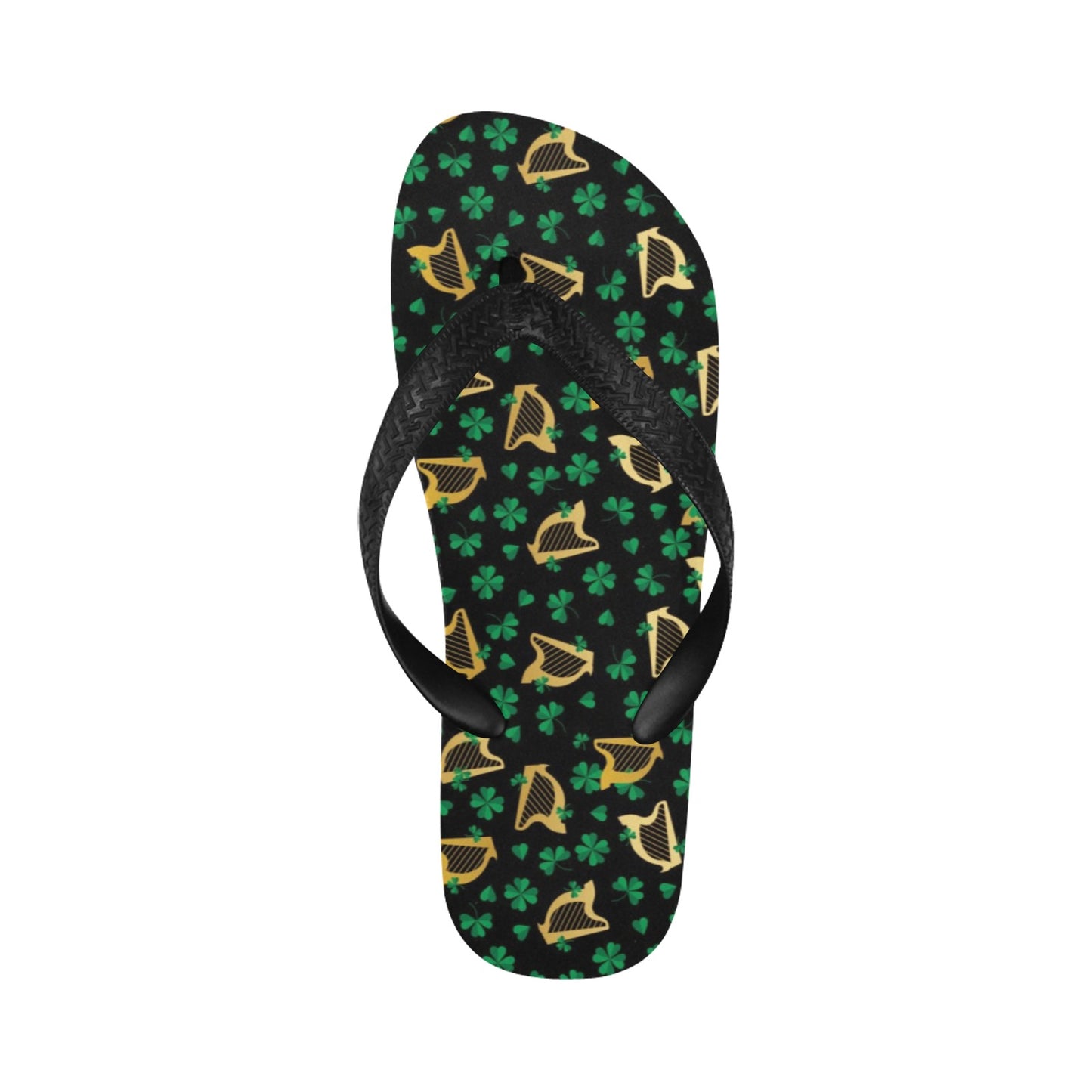 Harp Print Design LKS402 Flip Flops