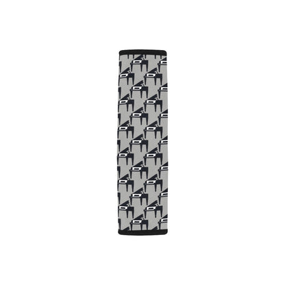 Piano Print Design LKS404 Car Seat Belt Cover