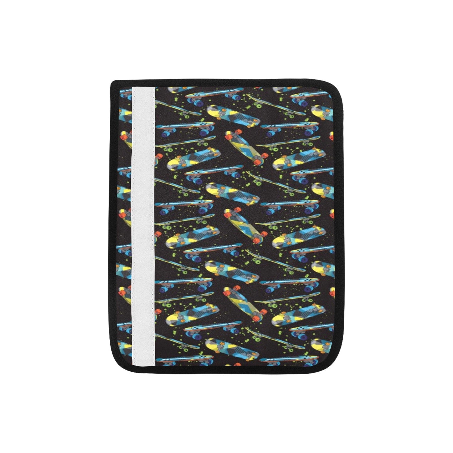 Skateboard Print Design LKS305 Car Seat Belt Cover