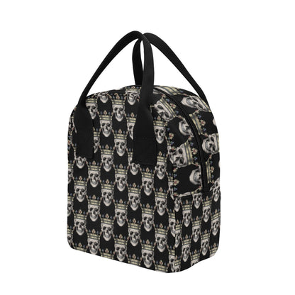 Skull King Print Design LKS3010 Insulated Lunch Bag