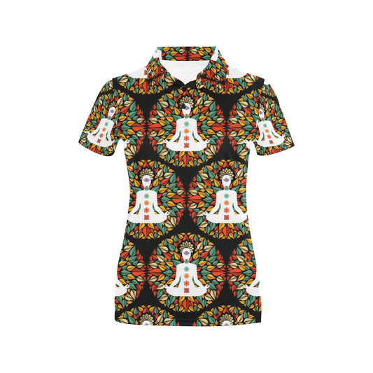 Chakra Yoga Women's Polo Shirt