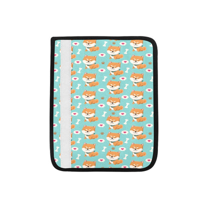 Shiba Inu Print Design LKS3013 Car Seat Belt Cover