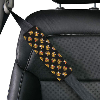 Tiger Head Print Design LKS306 Car Seat Belt Cover