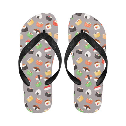 Sushi Print Design LKS307 Flip Flops