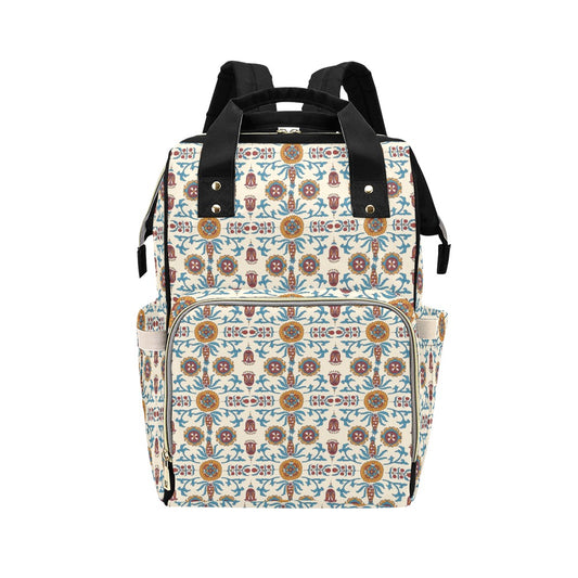 Suzani Print Design LKS301 Diaper Bag Backpack