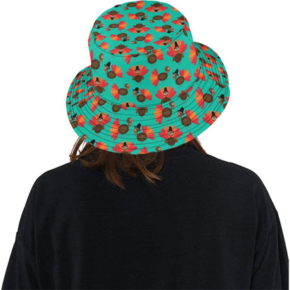 Thanksgiving Print Design LKS307 Unisex Bucket Hat