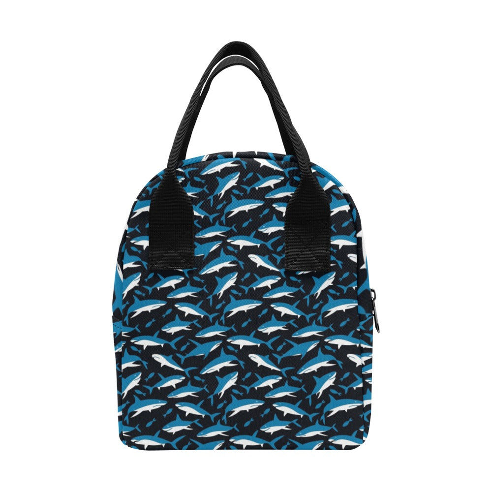 Shark Print Design LKS303 Insulated Lunch Bag