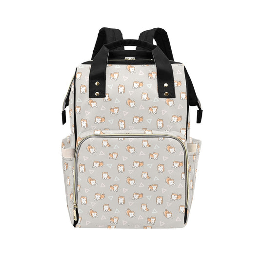Shiba Inu Print Design LKS307 Diaper Bag Backpack