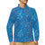 Firework Celebration Print Design LKS304 Long Sleeve Polo Shirt For Men's