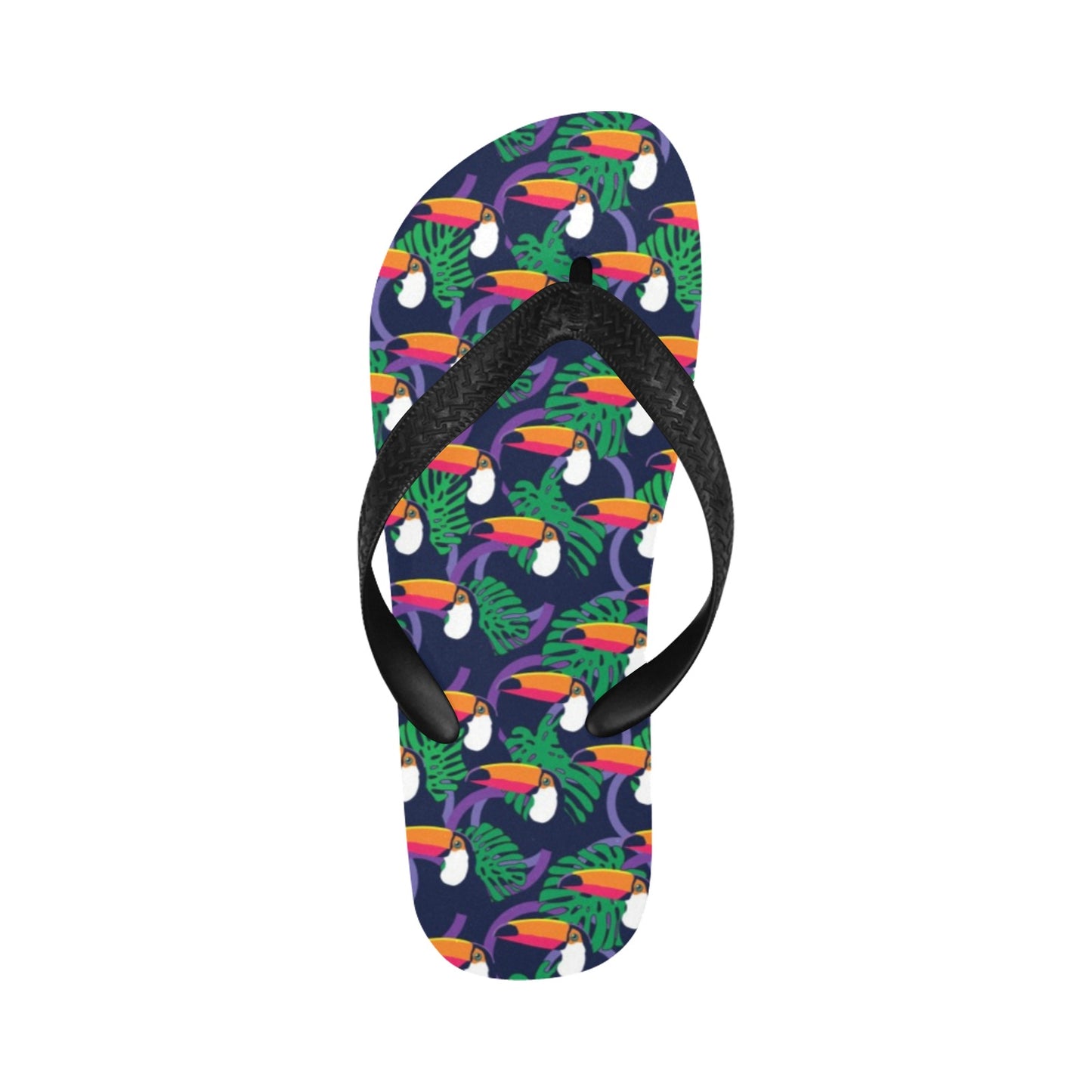 Toucan Print Design LKS302 Flip Flops