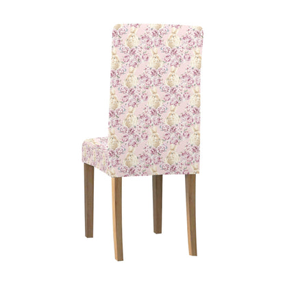 Rabbit Print Design LKS403 Dining Chair Slipcover