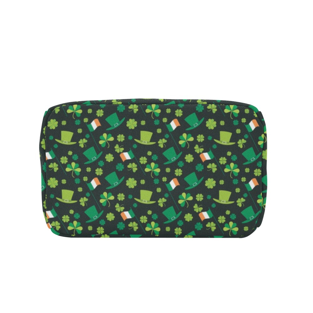 Shamrock Saint Patrick's Day Print Design LKS304 Insulated Lunch Bag