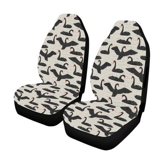 Swan Print Design LKS402 Car Seat Covers