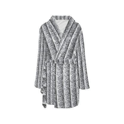 Celtic Pattern Print Design 03 Women's Fleece Robe
