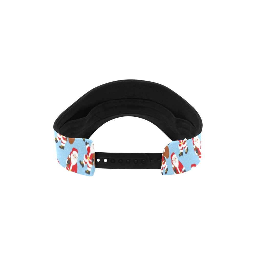 Santa Christmas Themed Print Design LKS305 Unisex Sun Visor
