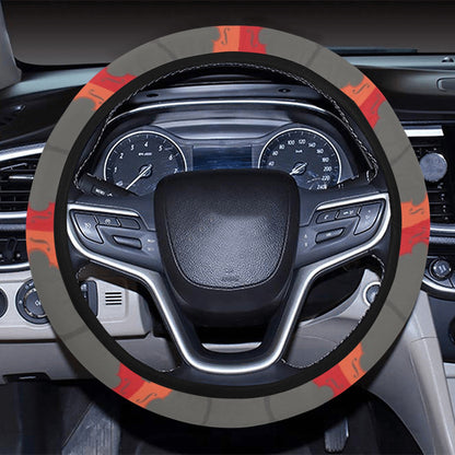 Cello Print Design LKS401 Steering Wheel Cover with Elastic Edge