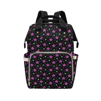 Star Print Design LKS305 Diaper Bag Backpack
